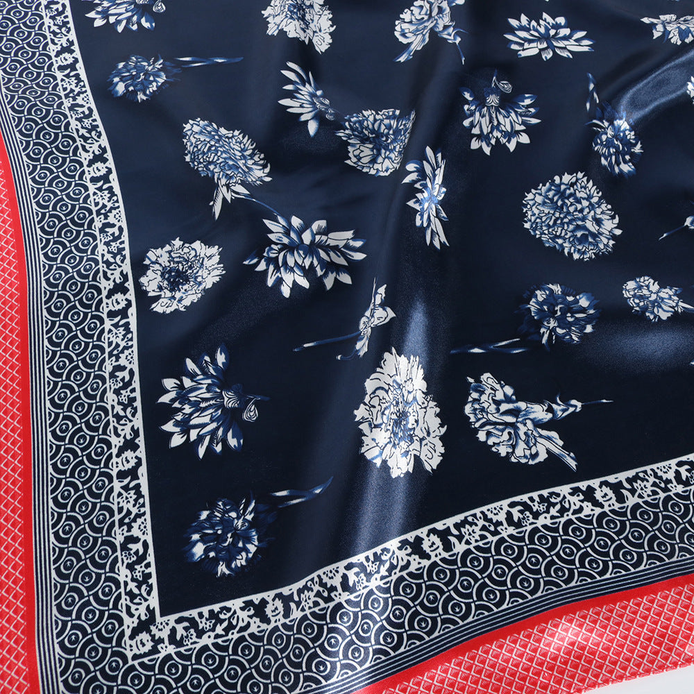 Square Satin Business Scarf