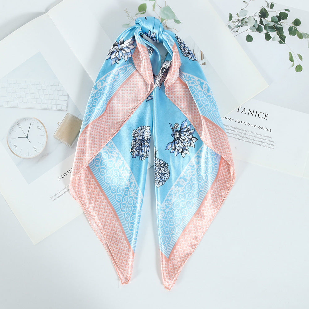 Square Satin Business Scarf
