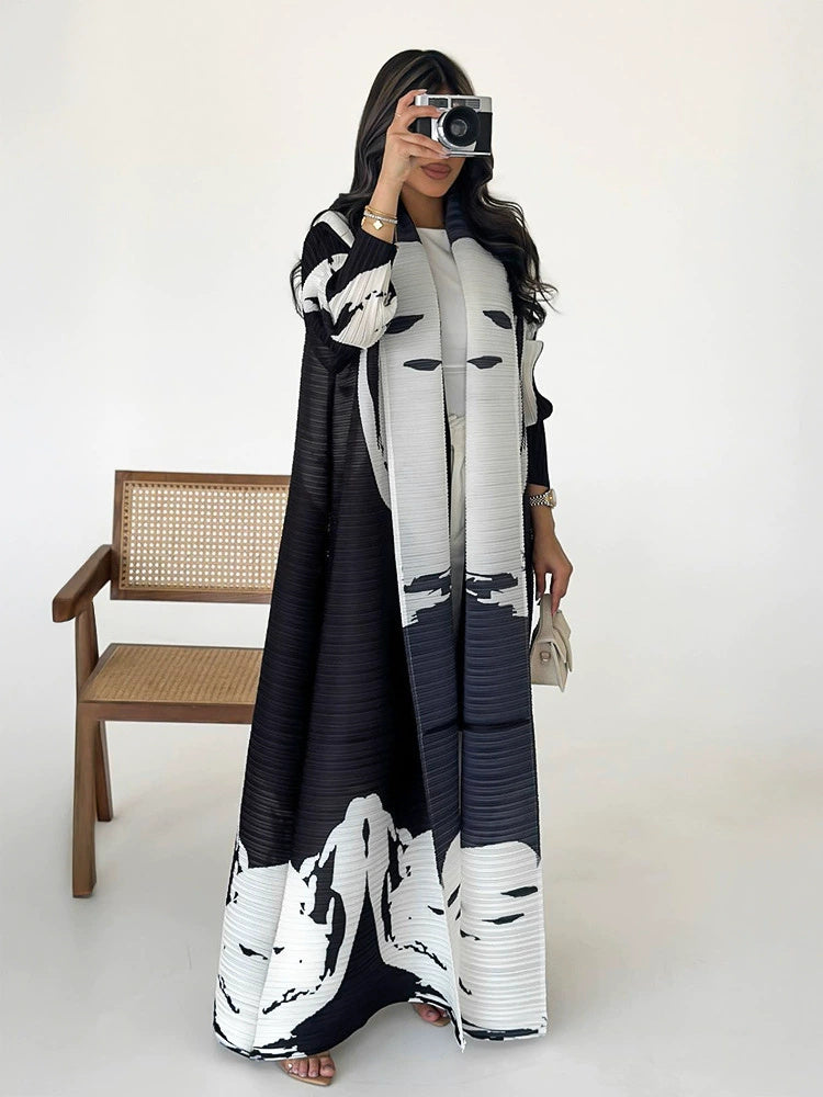 Women's Luxury Long Cape, Abaya Cape, Modest Fashion