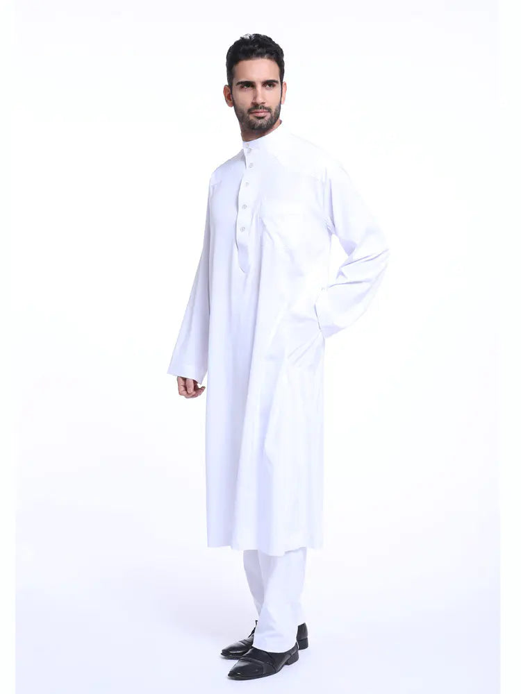 Men's Arabic Thobe - Hui Style Traditional Robe